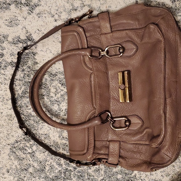 Purple toned COACH satchel - Picture 9 of 12